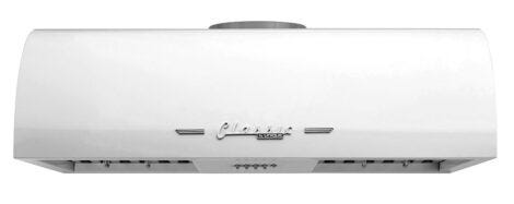 Unique 30' Classic Retro Marshmallow White Range Hood UGP-36CR RH W