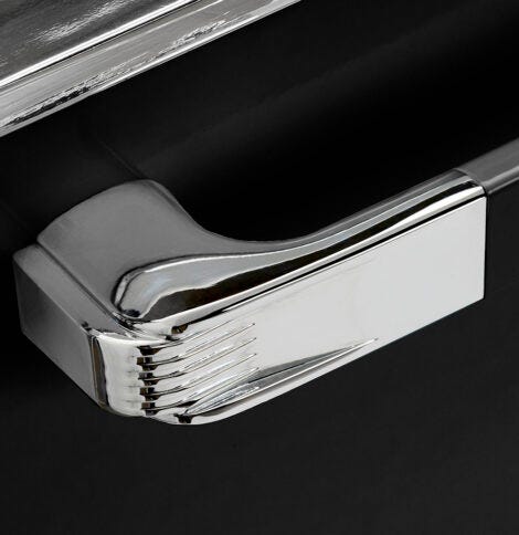 Unique Classic Retro Dishwasher Midnight Black UGP-24CR DW B