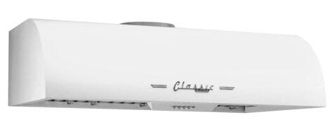 Unique 30' Classic Retro Marshmallow White Range Hood UGP-36CR RH W