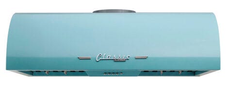 Unique 36' Classic Retro Ocean Mist Turquoise Range Hood UGP-36CR RH T