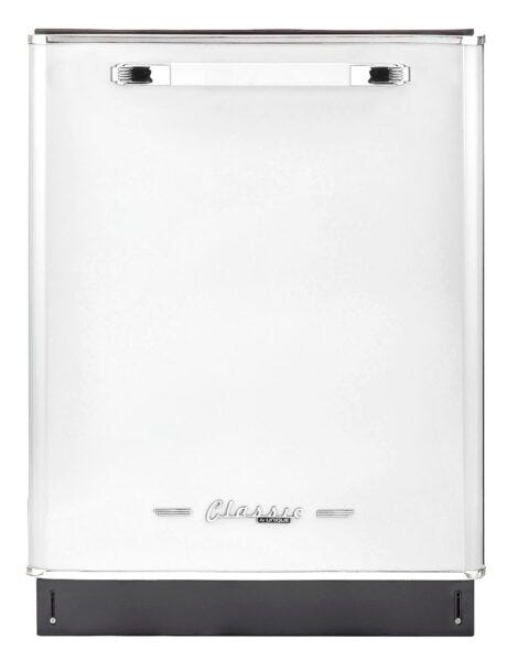 Unique Classic Retro Dishwasher Marshmallow White UGP-24CR DW W