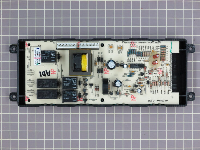 Oven Control Board with Clock Overlay 316220804
