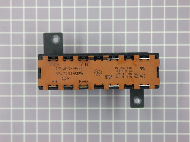 Push Button Temp Switch 3354236