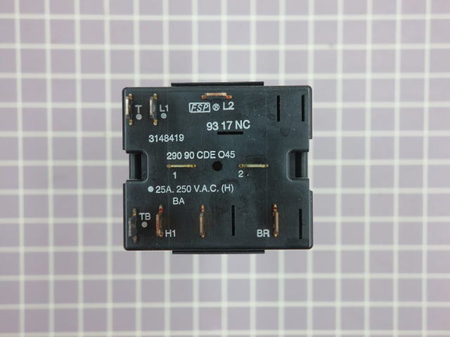 Oven Switch (10A) 3148419