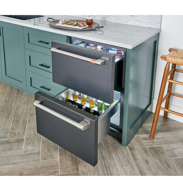 Café 5.7 Cu. Ft. Built-In Dual-Drawer Refrigerator CDE06RP3ND1