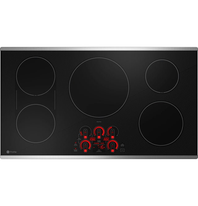 GE Profile 36" Built-In Touch Control Induction Cooktop PHP9036STSS