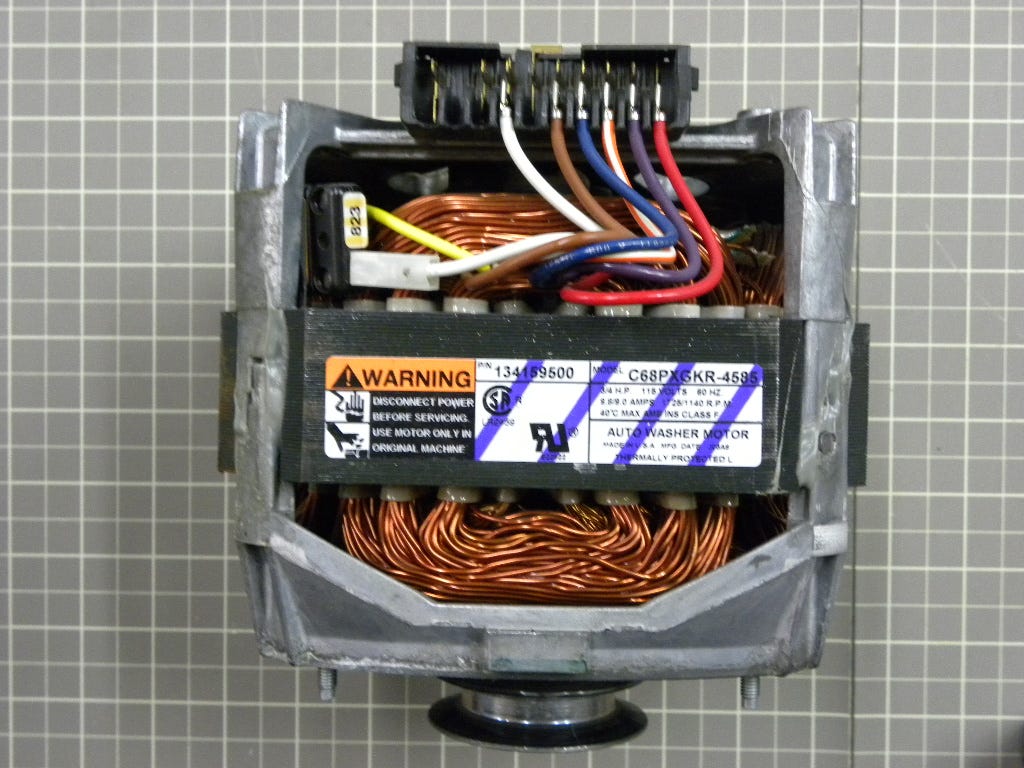 Washing Machine Drive Motor 134159500 Part | 134159500 - Repair Clinic