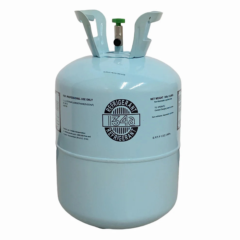 30Lb R134A Refrigerant Freon for Air Conditioners - Steel Cylinder Packaging Tank