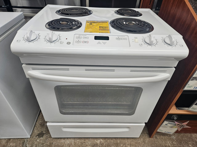Reconditioned GE 30" Slide-In Electric Range JSS28DN0WW