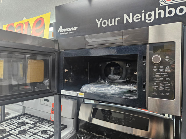 Reconditioned GE Profile 1.7 Cu. Ft. Over-the-range Microwave PVM9179SK1SS