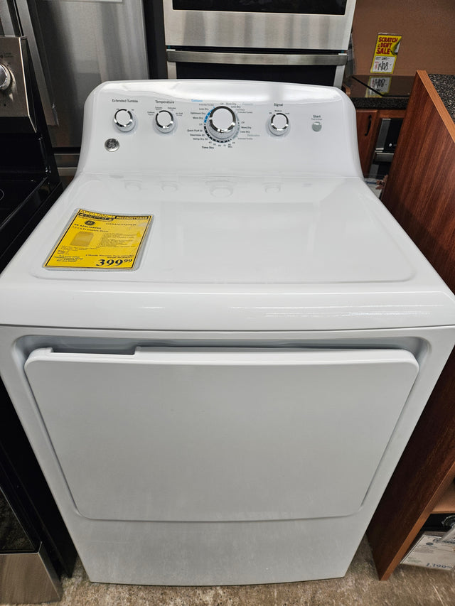 Reconditioned GE 7.2 Cu Ft Electric Dryer GTD42EASJ2WW