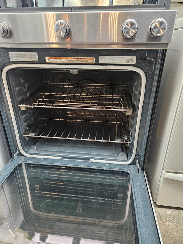 Reconditioned Kitchen Aid Gas 30" Convection Slide-In Range KSGB900ESS1