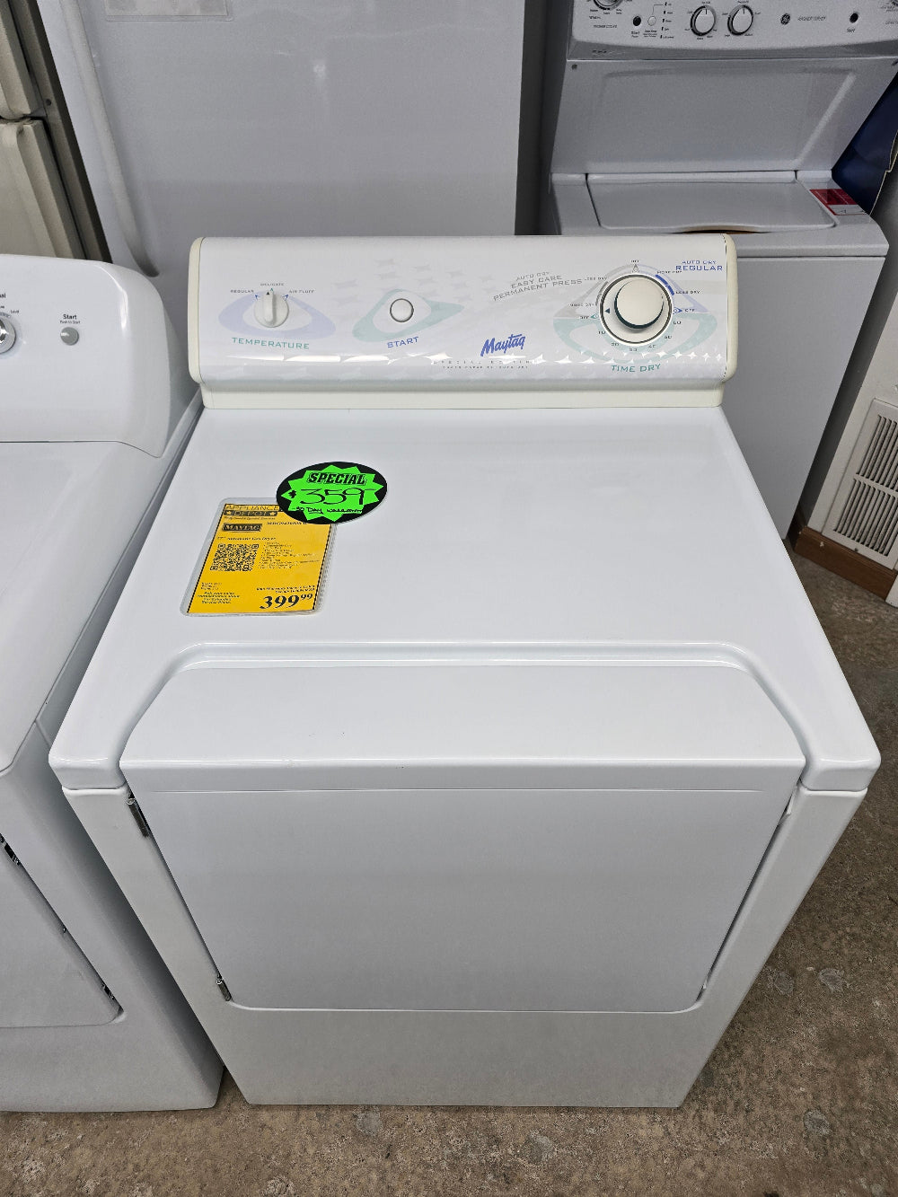 Reconditioned Maytag 27" Automatic Gas Dryer MDG9420BWW