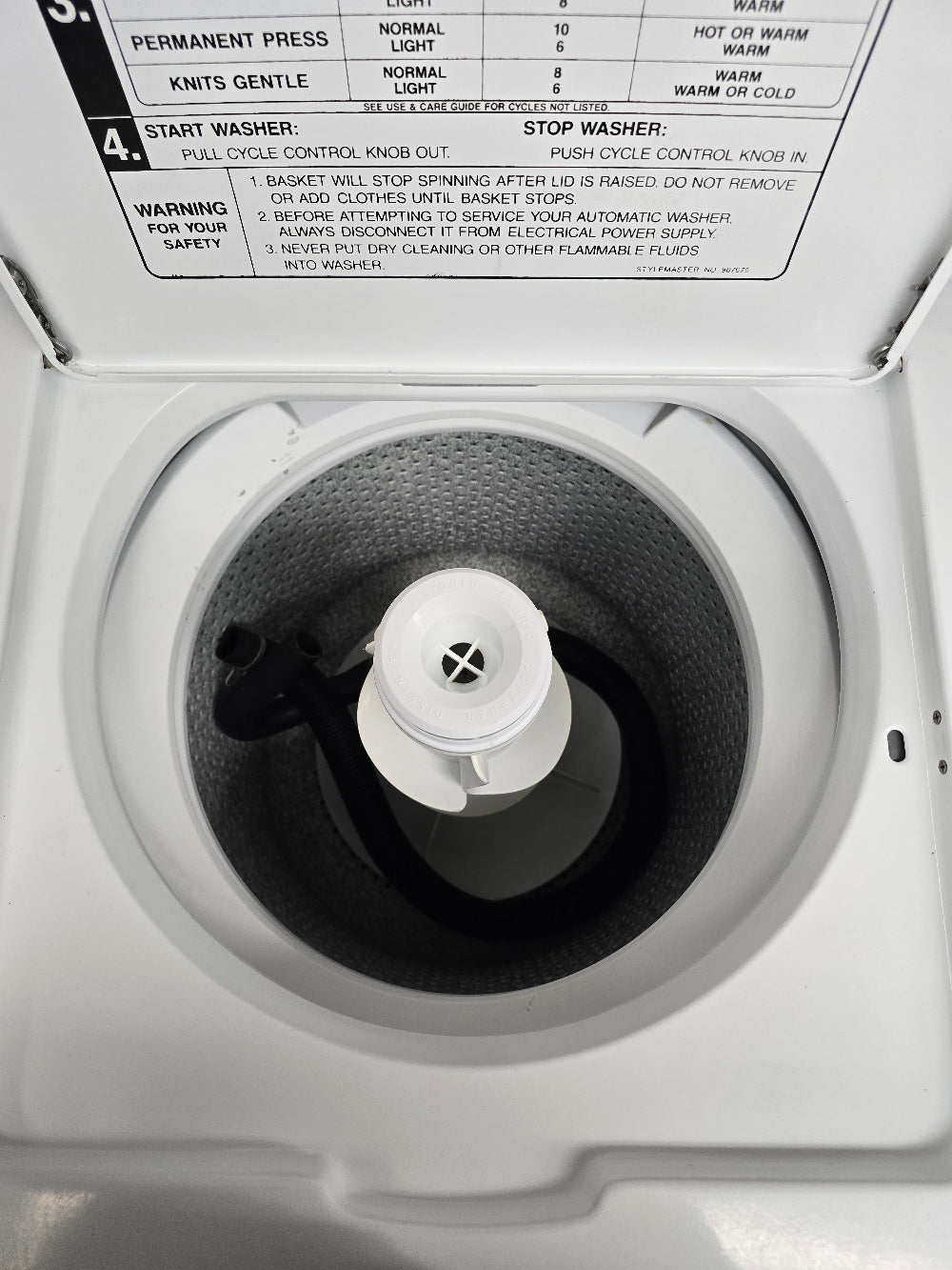 Reconditioned Whirlpool Top Load Washer LA5500XTW0