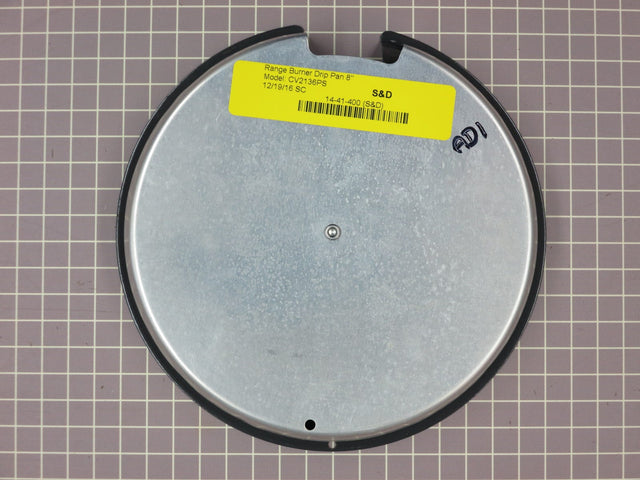 8" Burner Drip Pan 14-41-400