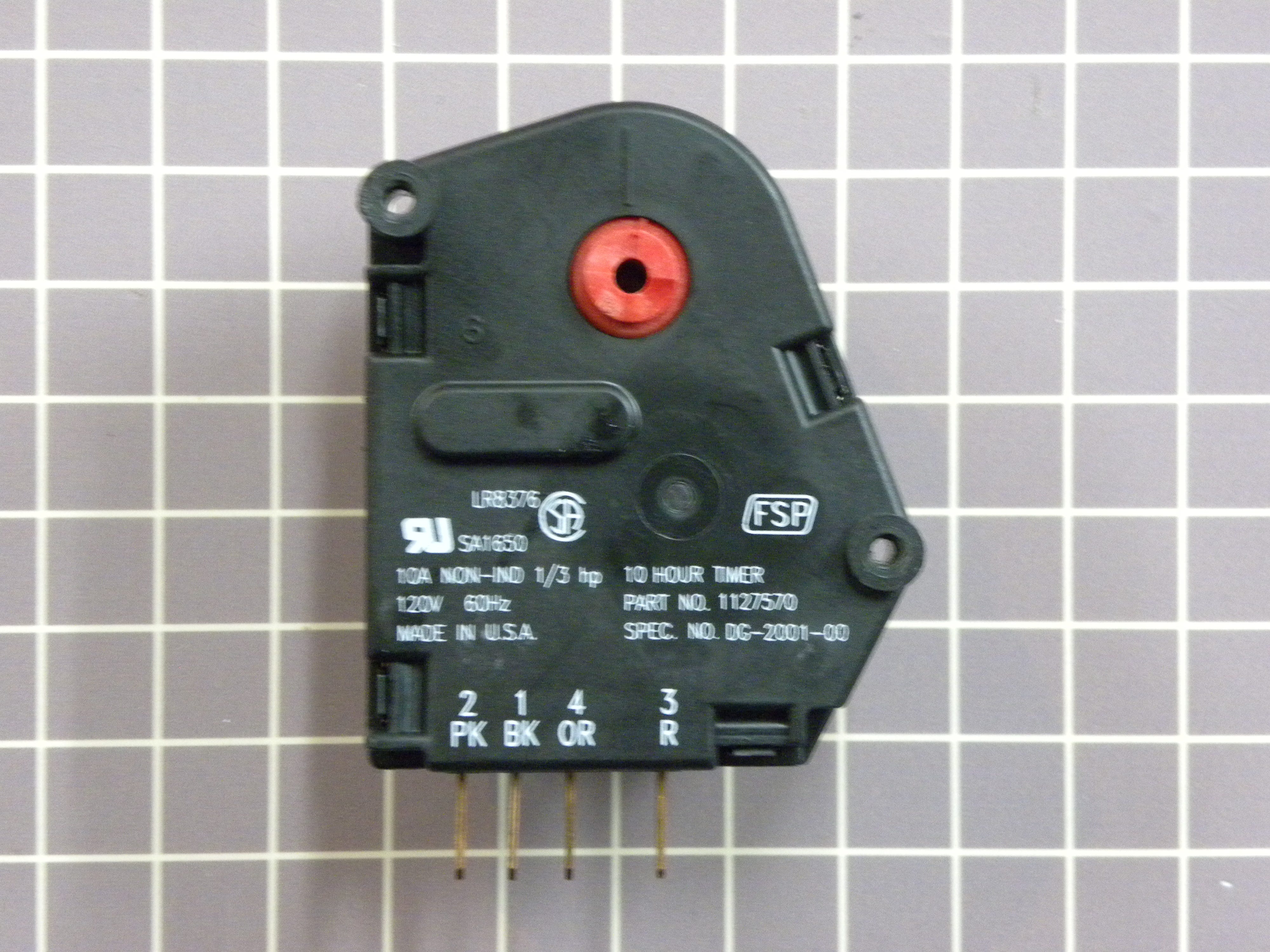 Defrost Timer 1127570