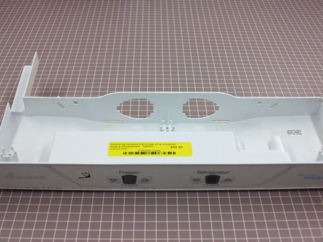 Amana Refrigerator Overlay and Housing 67004452