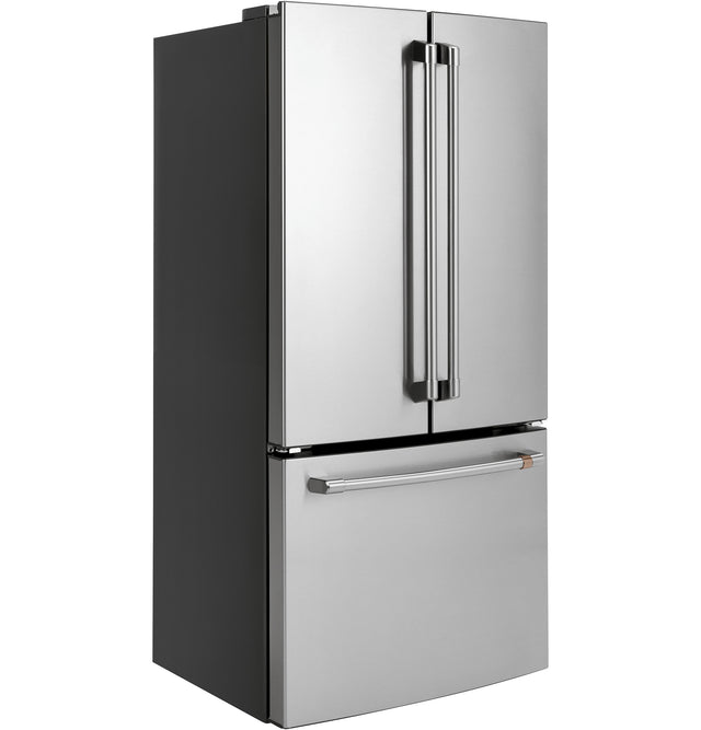Café ENERGY STAR 18.6 Cu. Ft. Counter-Depth French-Door Refrigerator CWE19SP2NS1