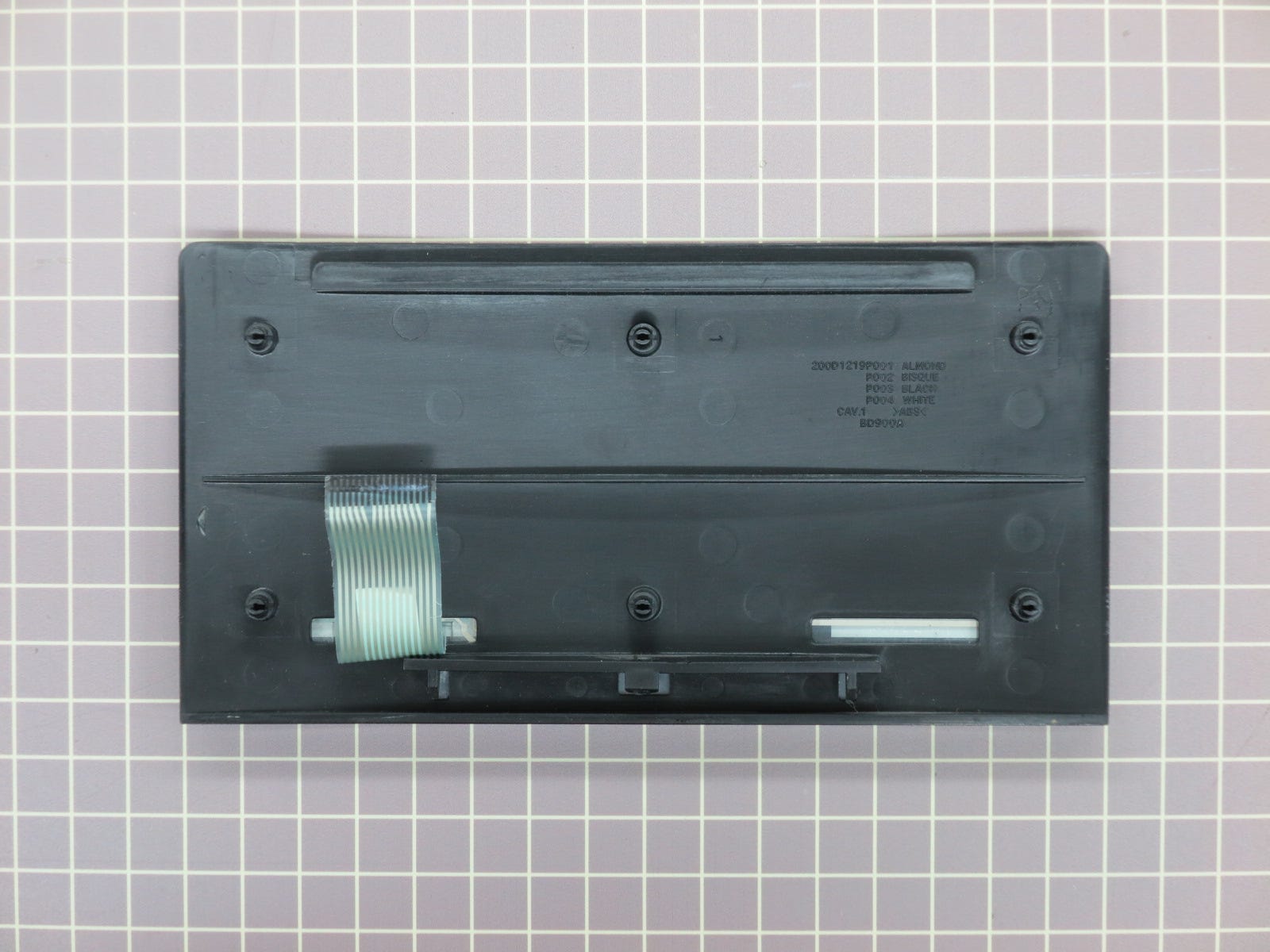 Dispenser Control Display WR55X10076