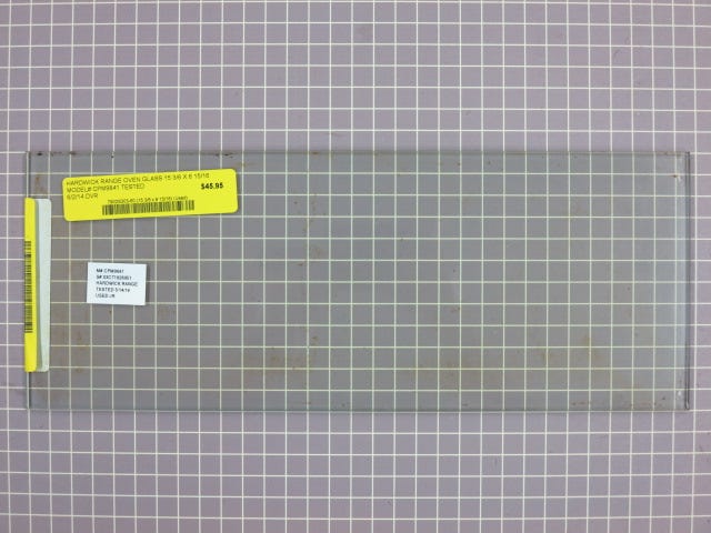 Oven Glass (15 3/8" x 6") 7902S303-60