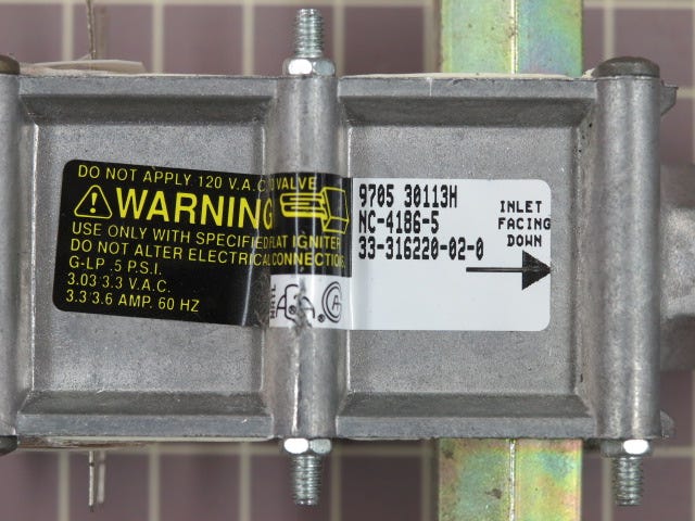 Oven Safety Valve Y0316220