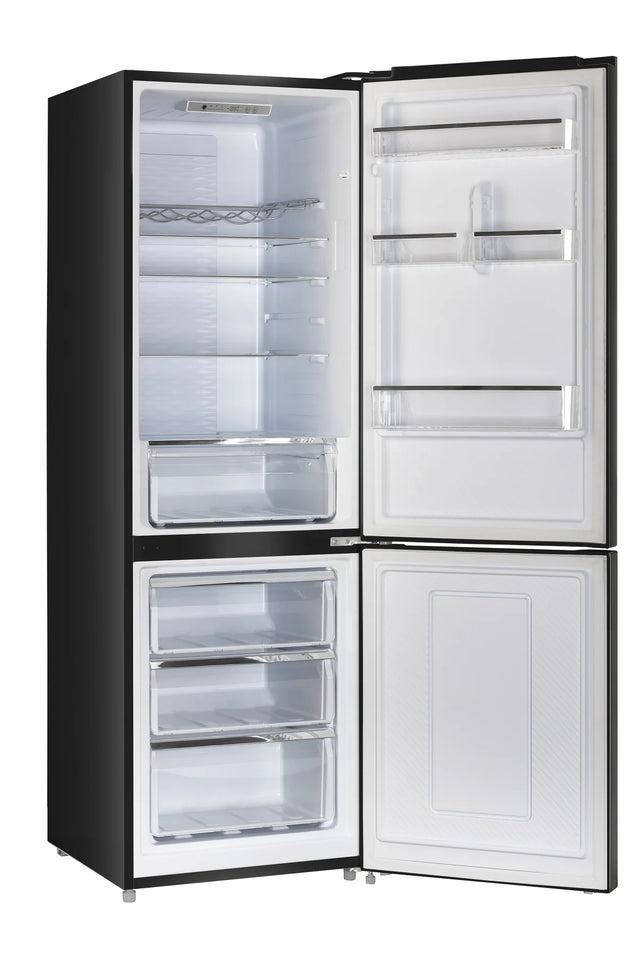 Off-Grid 24-inch 11.7 cu. ft. 325L Solar DC Bottom Freezer Refrigerator in Black UGP-325L B