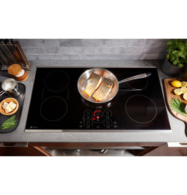 GE Profile 30" Built-In Touch Control Induction Cooktop PHP9030DTBB