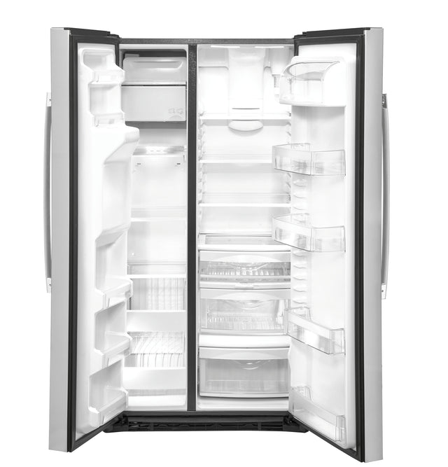 GE 21.8 Cu. Ft. Counter-Depth Side-By-Side Refrigerator GZS22IYNFS