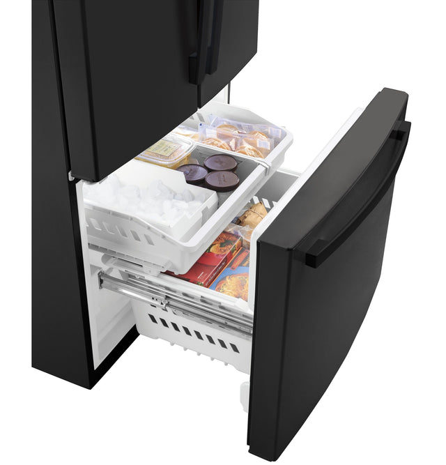 GE® ENERGY STAR® 24.7 Cu. Ft. French-Door Refrigerator GNE25JGKBB