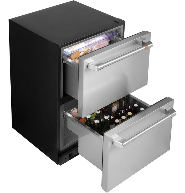 Café 5.7 Cu. Ft. Built-In Dual-Drawer Refrigerator CDE06RP2NS1