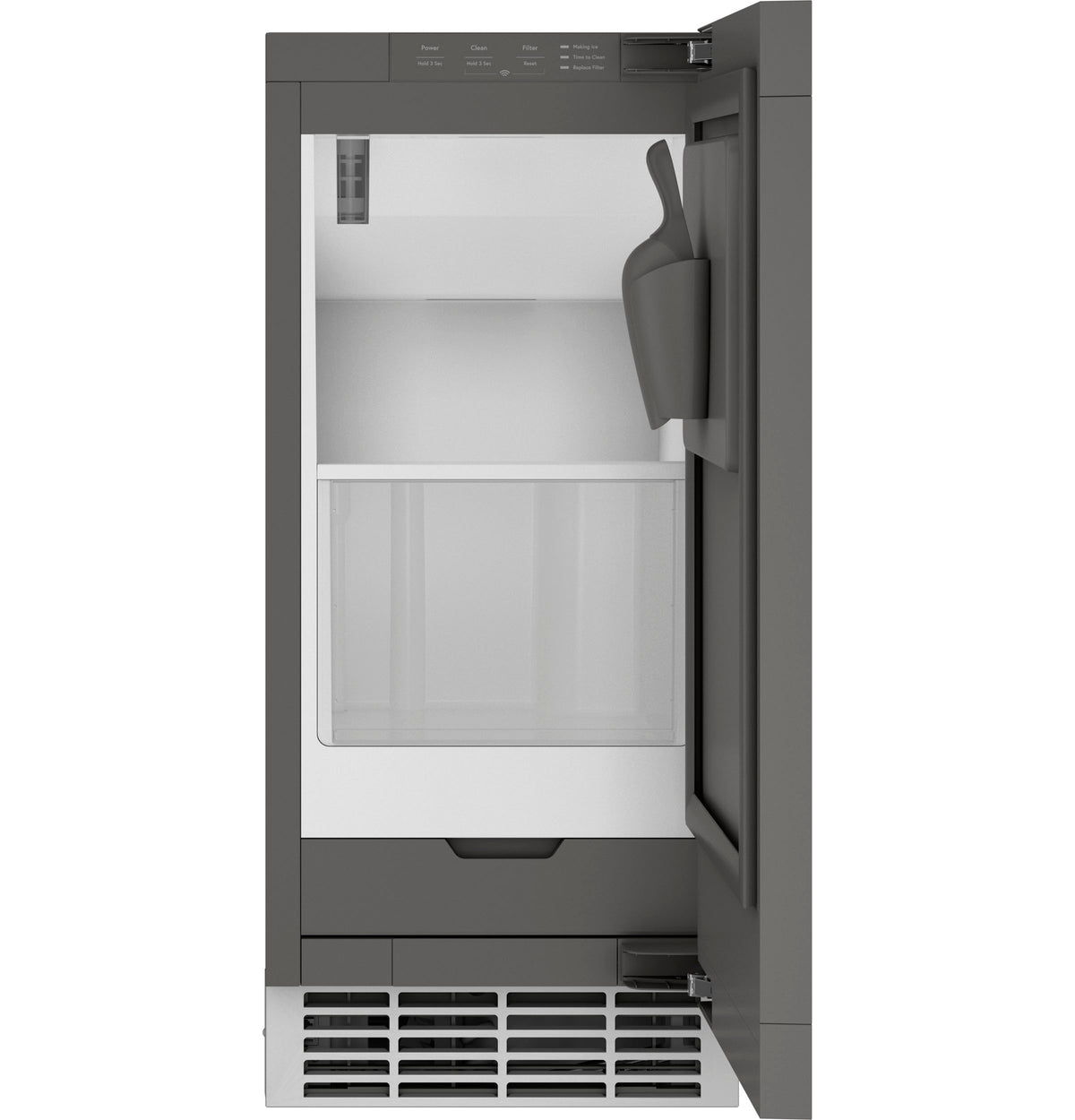 Ice Maker 15-Inch Panel-Ready - Nugget Ice UNC15NPWII