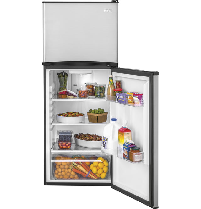 Haier 9.8-Cu.-Ft. Top Mount Refrigerator HA10TG21SS