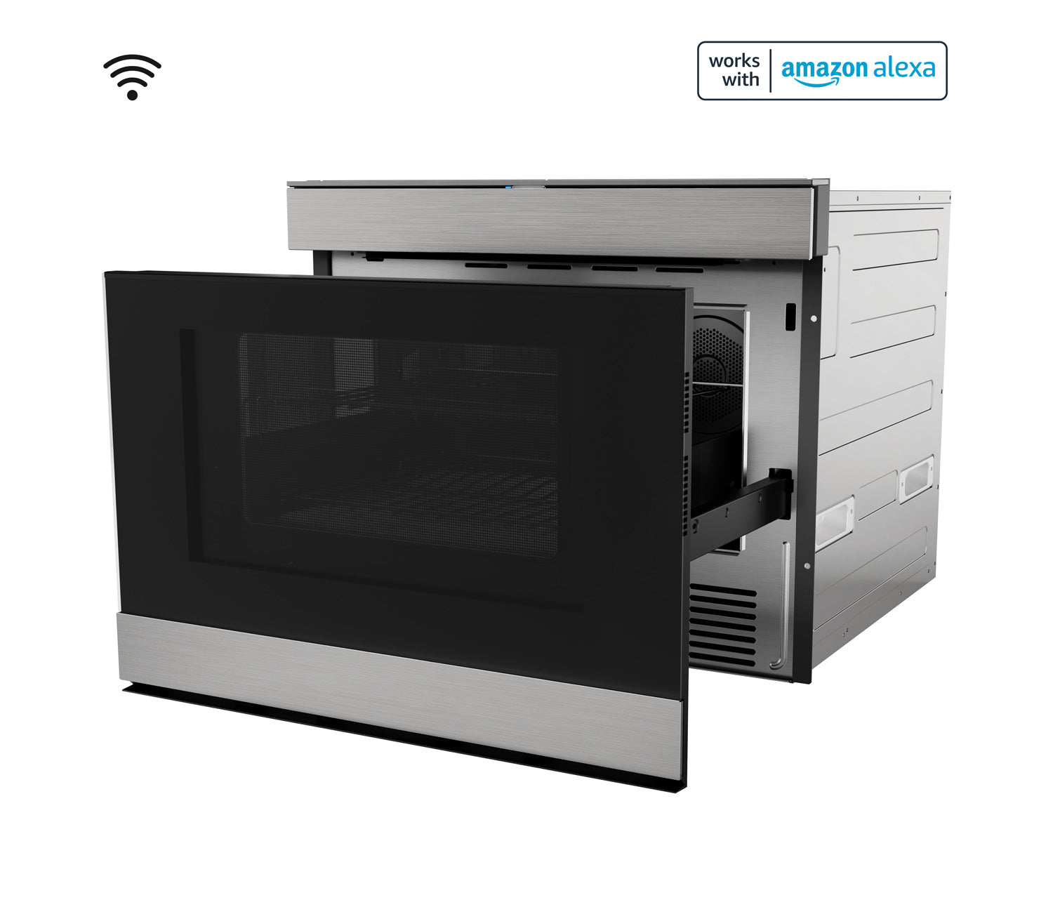 Sharp 24 in. Built-In Smart Convection Microwave Drawer Oven SMD2499FS