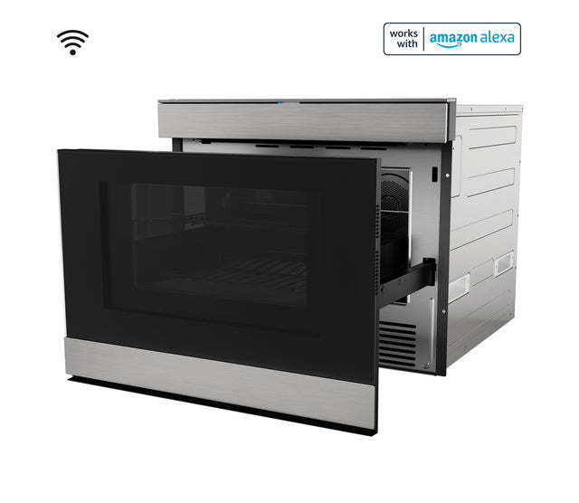Sharp 24 in. Built-In Smart Convection Microwave Drawer Oven SMD2499FS