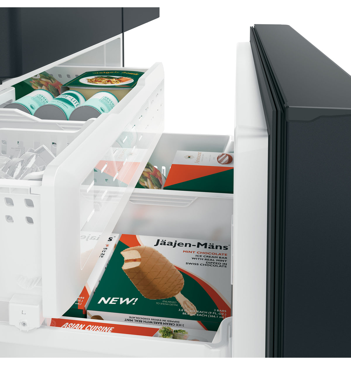 Café ENERGY STAR 23.1 Cu. Ft. Counter-Depth French-Door Refrigerator CWE23SP3MD1