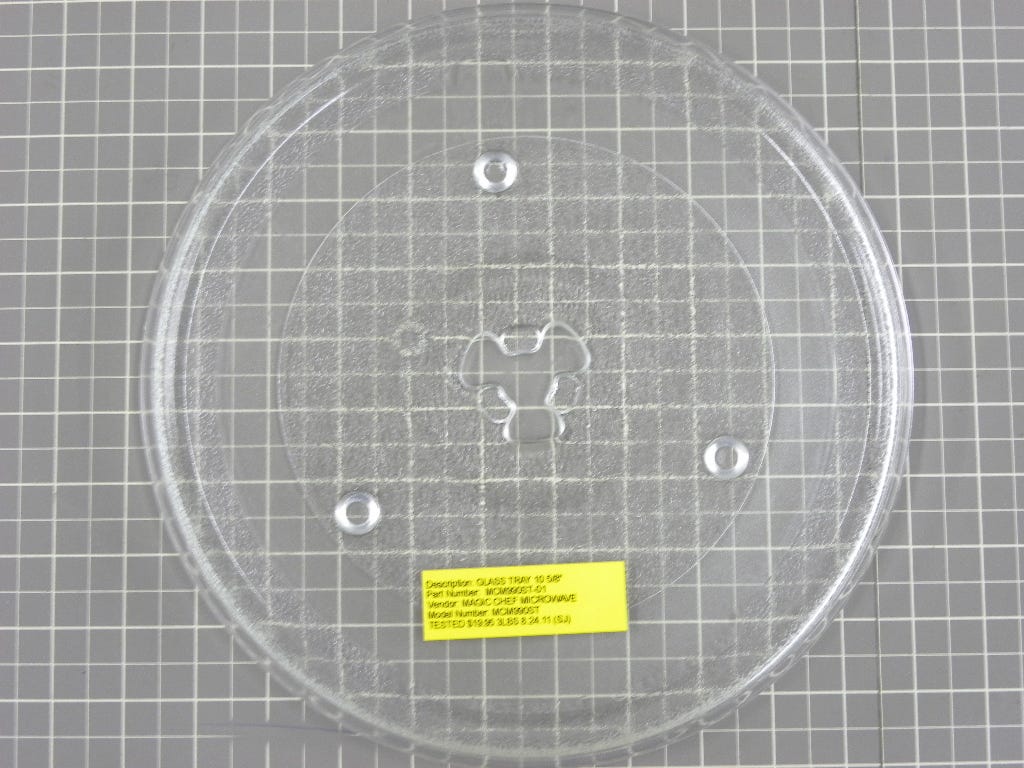 Magic Chef Microwave Glass Tray (10 5/8") MCM990ST-01