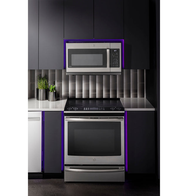 GE Profile™ 2.2 Cu. Ft. Over-the-Range Sensor Microwave Oven PVM9225RYSS