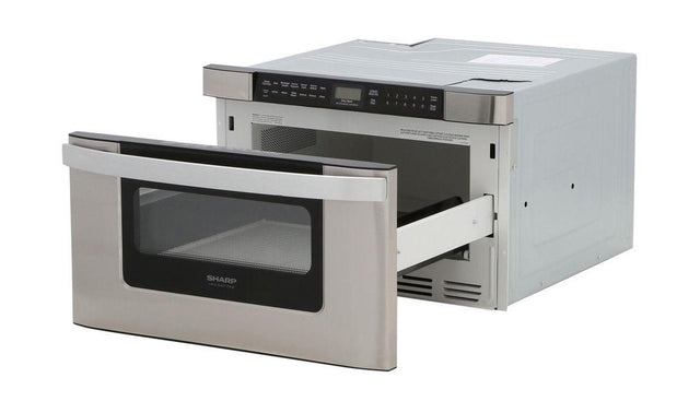 Sharp 24 IN. 1.2 CU. FT. 1000W Stainless Steel Microwave Drawer Oven KB6524PSY
