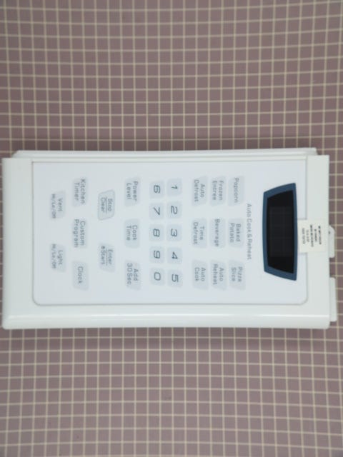 Amana Microwave Touchpad & Control Panel 53001482