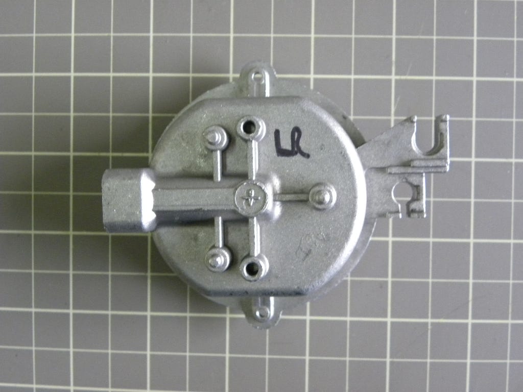 Danby Range Top Burner Venturi, Rapid, Orfice 1.5 (Left Rear) 924506
