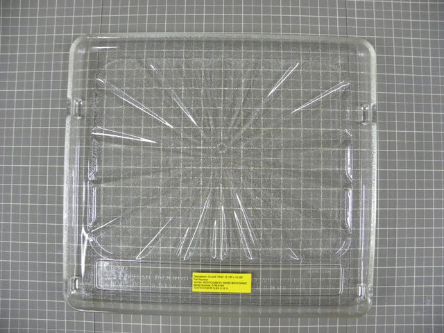 Montgomery Wards Microwave Glass Tray (15 1/8" x 13 5/8") KTM-8186