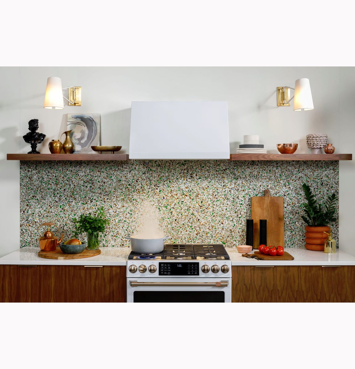 GE Profile 30" Commercial Style Hood UVW93042PSS