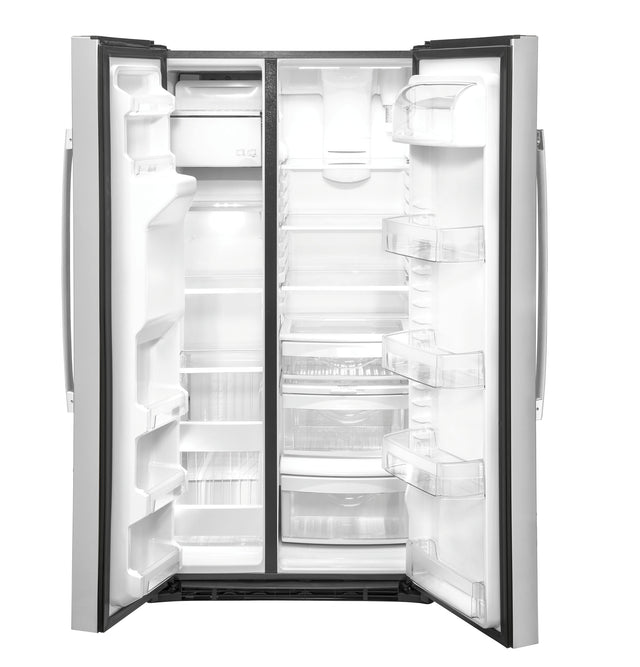 GE 25.1 Cu. Ft. Side-By-Side Refrigerator GSS25IYNFS