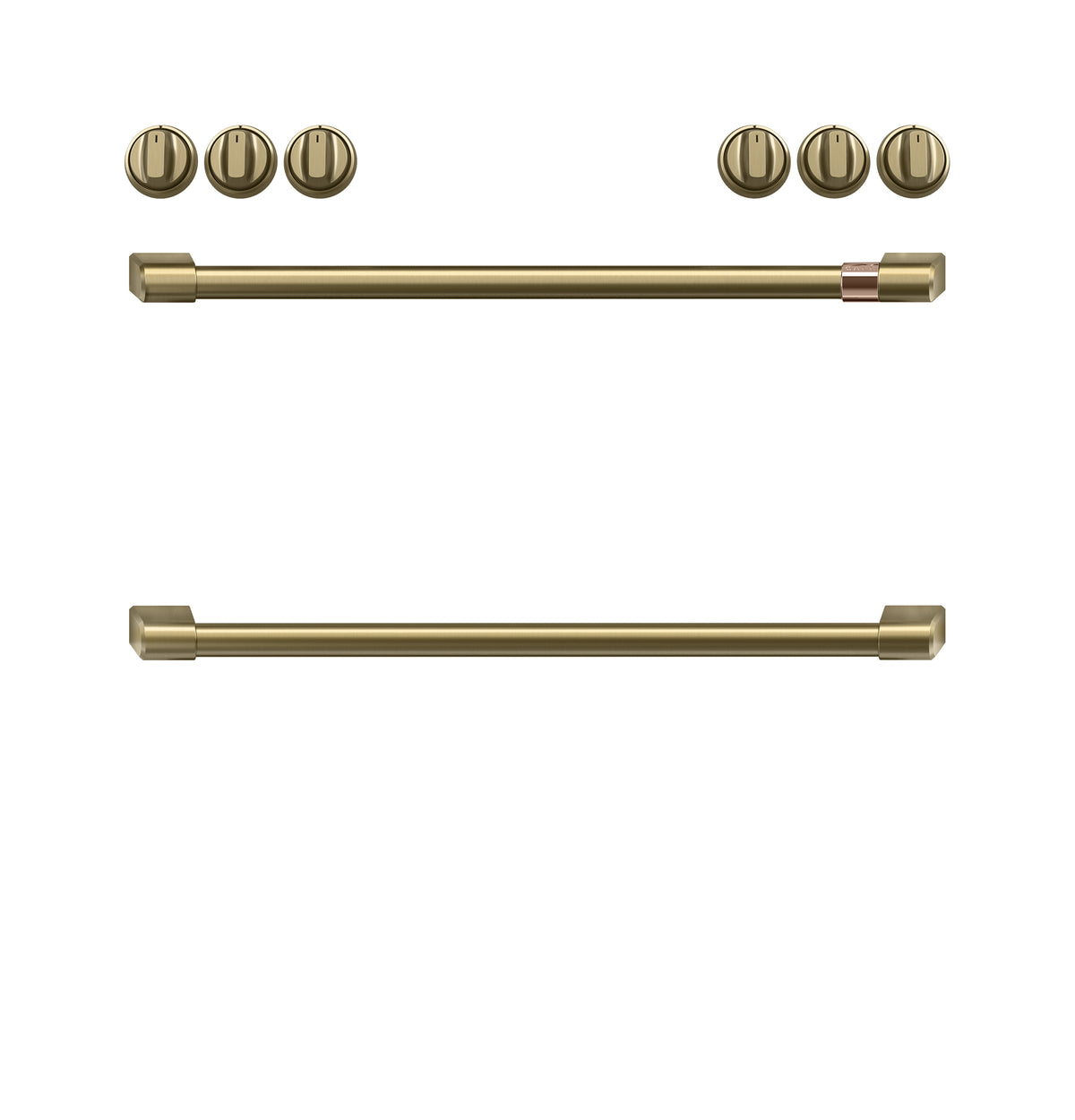 CAFÉ™ Handle Kit - Range Brushed Brass CXFCGHKPMCG