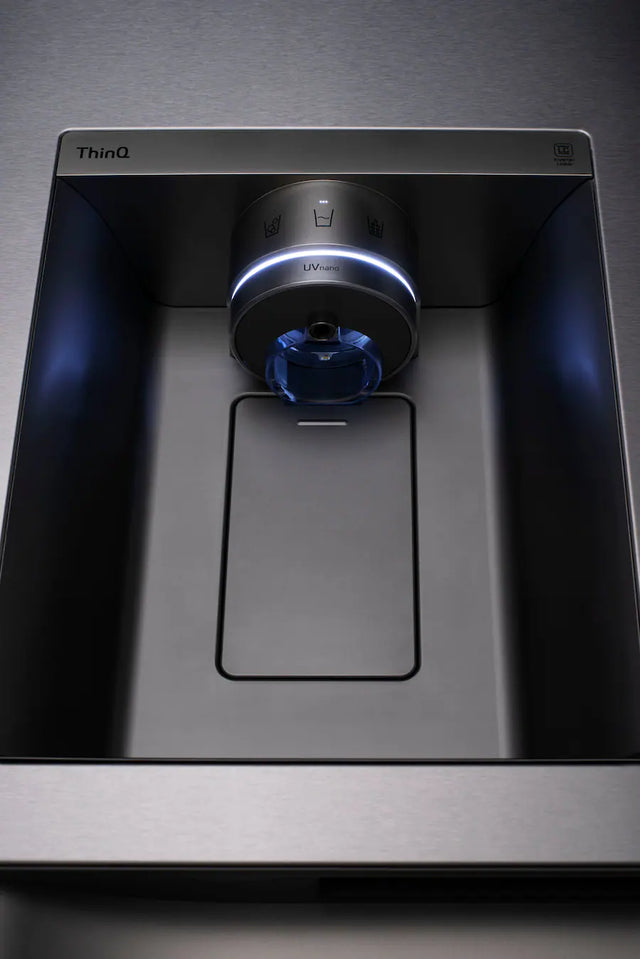 LG 27 cu. ft. Smart Side-By-Side InstaView® Door-in-Door® Refrigerator with Craft Ice™ LRSVS2706S