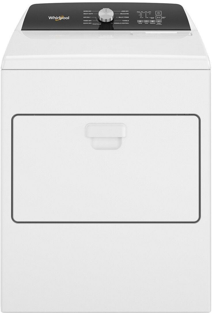 Whirlpool 7.0 Cu. Ft. Top Load Gas Moisture Sensing Dryer WGD5010LW
