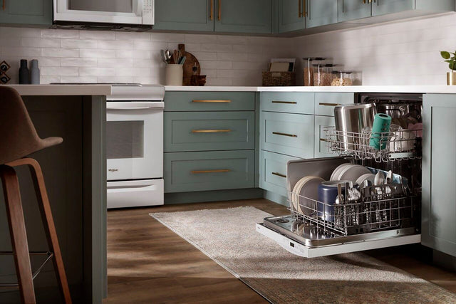 Whirlpool Large Capacity Dishwasher with Tall Top Rack WDT740SALW