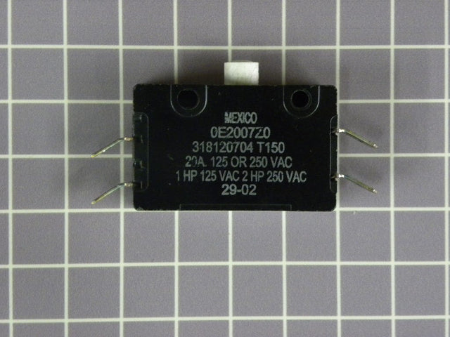 Electrolux Range Latch Switch 318120704