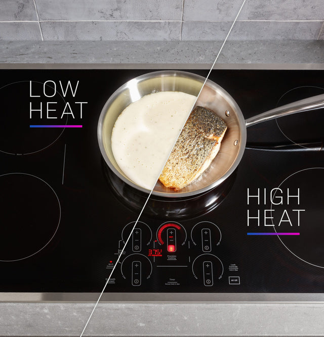 GE Profile 30" Built-In Touch Control Induction Cooktop PHP9030DTBB