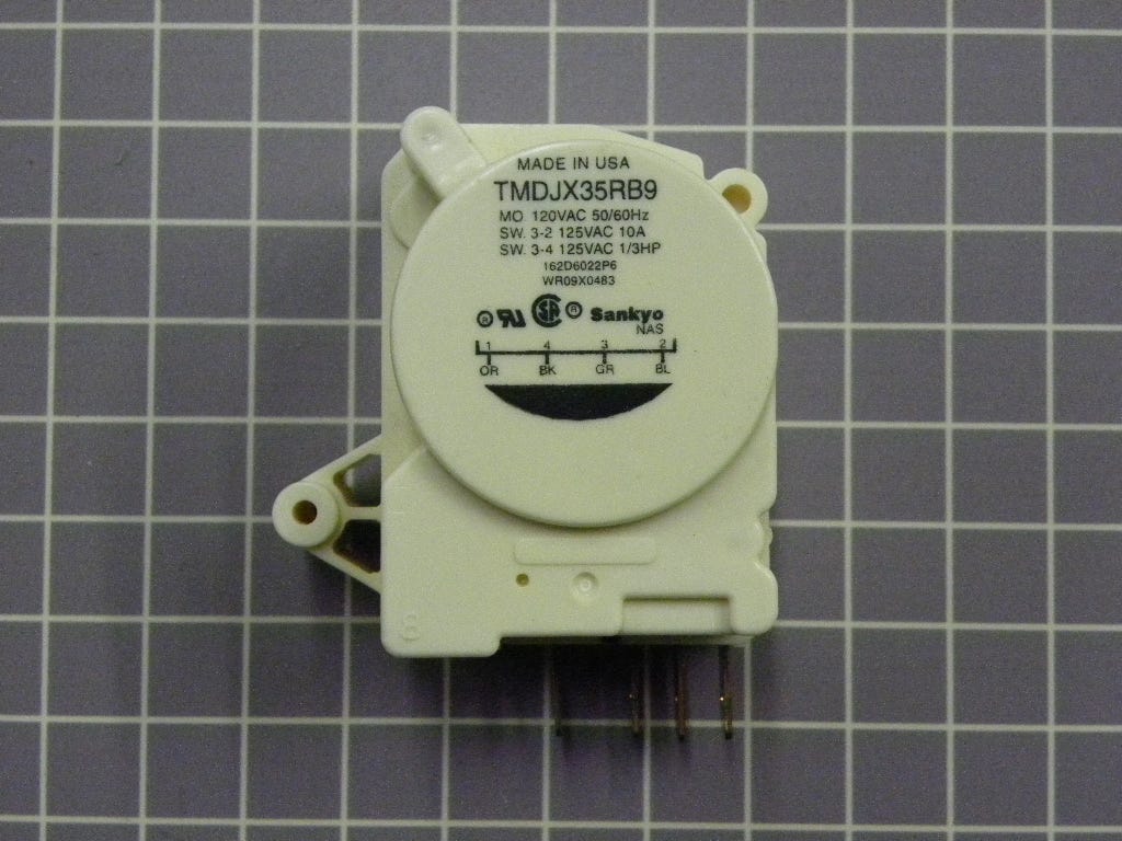 Defrost Timer 162D6022P006